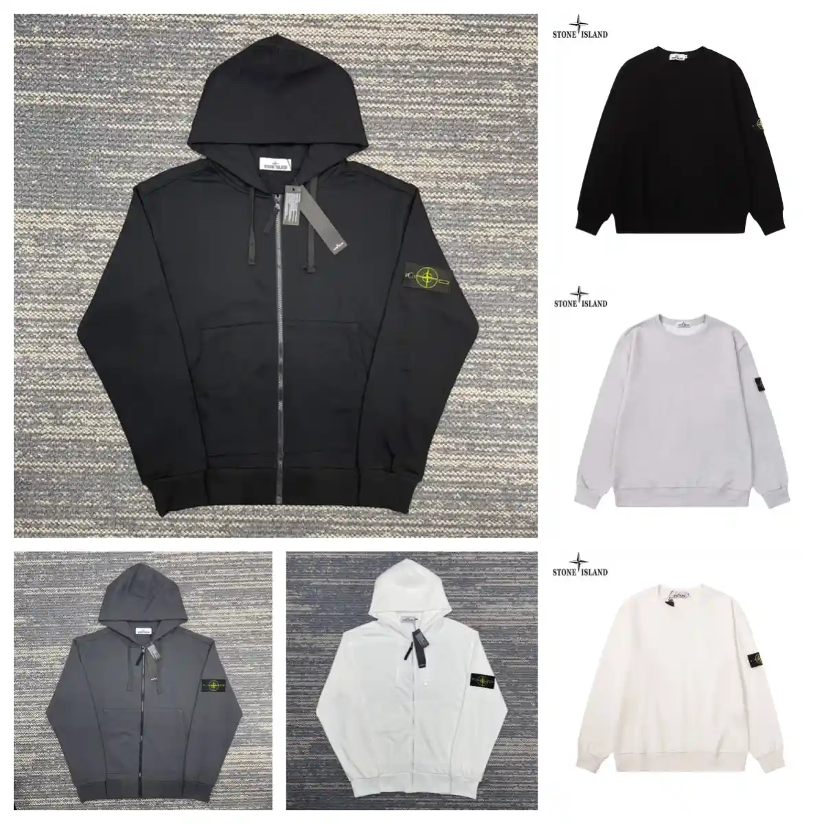Stone Island Compass Logo Hoodie & Sweatshirt [24 styles]