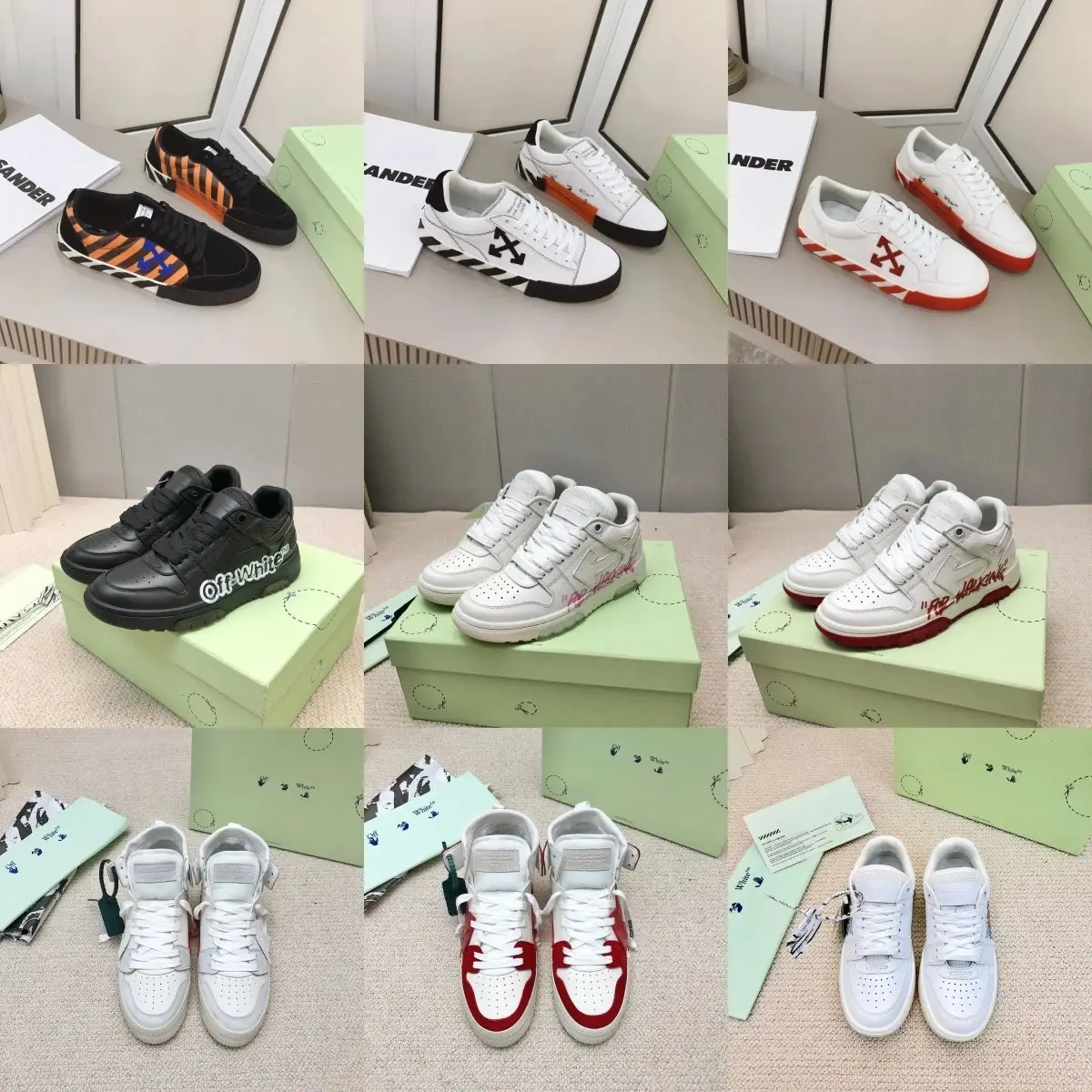 Off White Chunky Sneakers [30 styles]